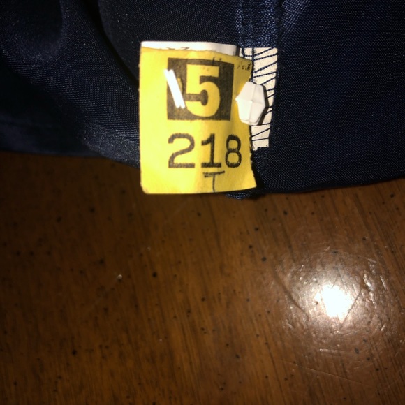 BLUE satin semi formal short dress. - Picture 5 of 7